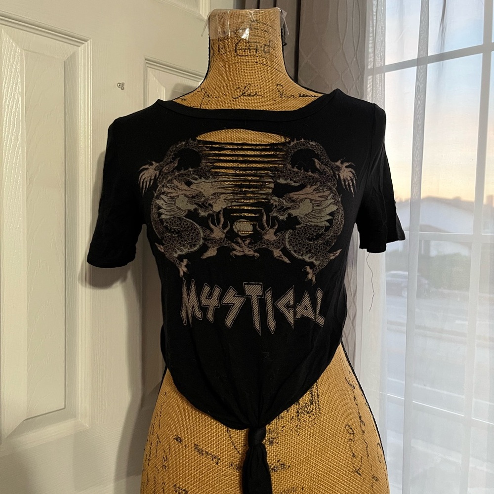 Mystical Black Graphic Tee